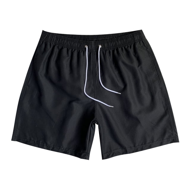 HaiMao Mens Sport Shorts Clearance Quick Dry Shorts Black XXL