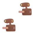 thumbnail image 2 of Dalazy Motorcycle Shifter Guard Easy to Install Reliable and Long-lasting Brown L 2Set, 2 of 6