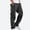 Black, variant on Aqestyerly Men's Straight Fit Cargo Pants Outdoor Trousers Multiple Pockets Casual Fitness Wear HWRETIE