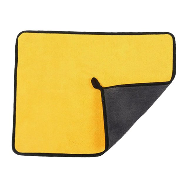 maskred Pet Clean And Fresh Convenient Dog Towels For Grooming Dog Towels For Drying Dogs Yellow+Grey 30*30cm 1Set