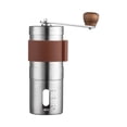 thumbnail image 1 of 1Pc Portable Manual Coffee Maker Detachable Coffee Bean (Silver), 1 of 1