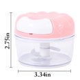 thumbnail image 2 of Coofit Manual Garlic Chopper Plastic Mini Vegetable Chopper Food Chopper for Home, 2 of 10