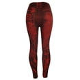 thumbnail image 4 of XZNGL Womens Jeans Bottom Pants Coloured Hip-Up Super Bomb Slim Nine-Minute Pants, 4 of 6