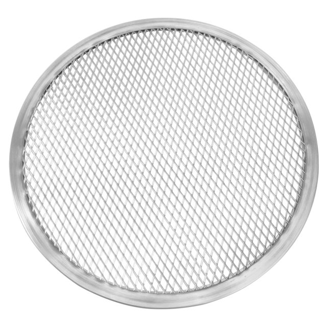 EeaseCA Pizza Pan Net Pizza Baking Pan Net Aluminum Pizza Pan Thicken Pizza Baking Net (15 Inches)