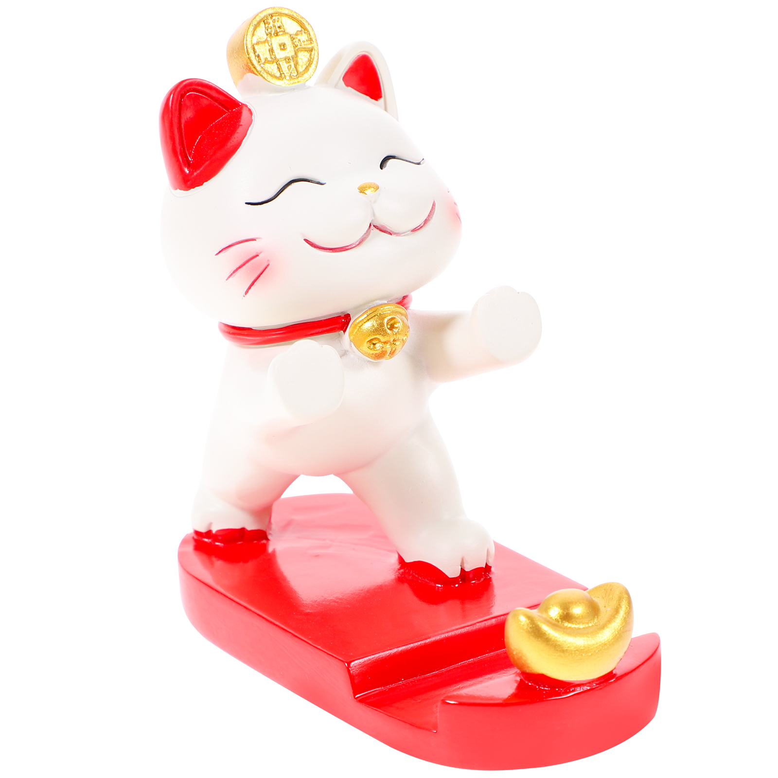 FRCOLOR Cell Phone Stand Cell Phone Stand Cat Design Phone Stand Unique Phone Holder Cartoon Phone Rack,3.54"X3.23"X1.61"