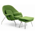 thumbnail image 1 of Manny Lounge Chair with Ottoman in Green color, 1 of 1