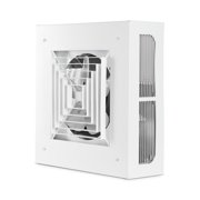 Stelpro DRI0521W Dragon Ceiling Fan-Forced Heater – 5,000W Electric Ceiling-Mounted Unit, 240V, 16 x 16 in, Steel Housing, Quiet Operation, Ideal for Garages, Entryways, Light Commercial Use - White