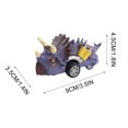 thumbnail image 4 of C Stegosaurus Inertia Vehicle Mini Pull Back Toy Dino Simulation Model For Childrens Play, 4 of 4