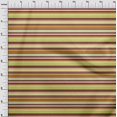 thumbnail image 3 of oneOone Georgette Viscose Fabric Horizontal Stripe Printed Fabric 1 Yard 42 Inch Wide, 3 of 4