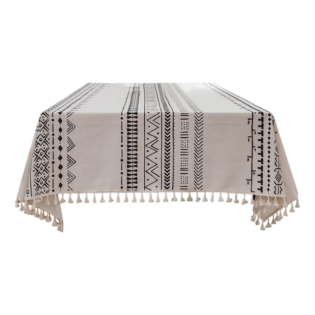 EGNMCR Room Decor,, Tablecloth Spillproof Wrinkle Free Table Cloth Kitchen Dining Room Decoration Fabric Table Cover For Holiday Party Dinner Multiple Sizes Available a tablecloth