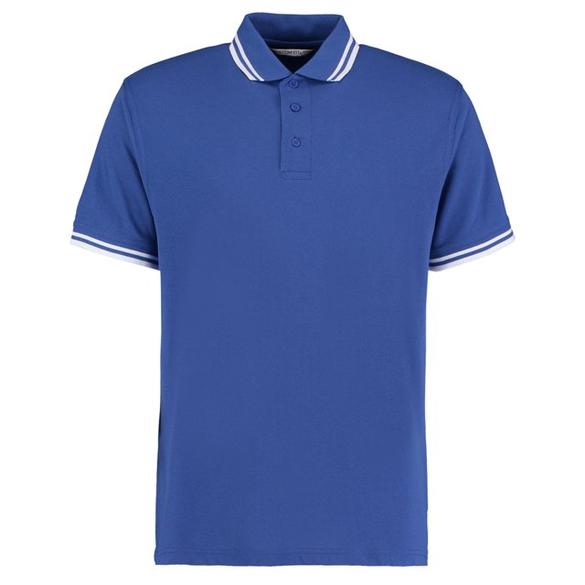 Kustom Kit Polo Piqué à Manches Courtes pour Hommes à Boutonnage
