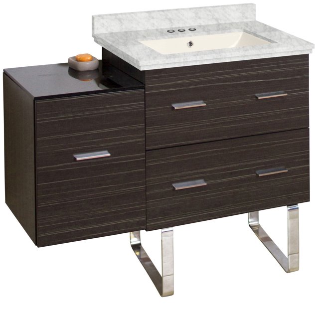 Imaginations Américaines 37.75 pouces W Vanity Set Gris