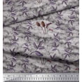 thumbnail image 2 of Soimoi Polyester Georgette Fabric Leaves Print Fabric by Yard 42 Inch Wide, 2 of 3