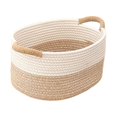 thumbnail image 3 of Rope Woven Baskets for Organization, Simple Nordic Small Basket, Multifunctional 22cmx16cmx11cm, 3 of 8