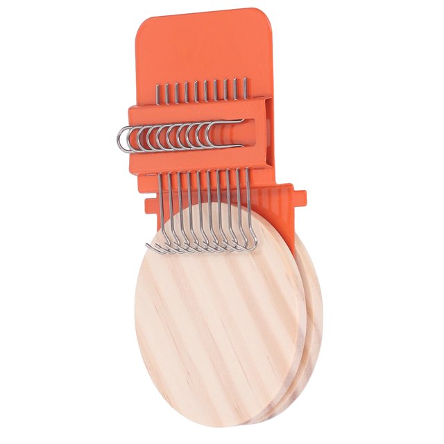 10 Crochets Darning Mini Machine à Tisser, Tissage Métier à Tisser pour les Débutants Se Raccommodant Rapidement Métier à Tisser, Ménage Se Raccommodant Métier à Tisser, Bricolage Bricolage Outil de Réparation pour Jeans Chaussettes Vêtements