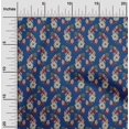 thumbnail image 1 of oneOone Cotton Poplin Fabric Leaves & Floral Block Print Fabric By Yard 42 Inch Wide, 1 of 4