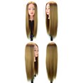 thumbnail image 3 of Fridja Perruque de Coiffure Pratique Entraînement Mannequin de Tête Coiffure, 3 of 3