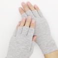 thumbnail image 4 of Compression Gloves Rheumatoid Carpal Tunnel Compression Gloves for Women Men Duerer Gloves Women Men Carpal Tunnel Rheumatiod Tendonitis Ingerless Hand Thumb Compression Gloves, 4 of 4