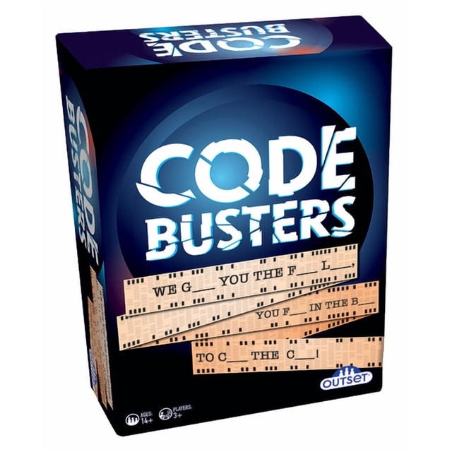 Code Busters Card Game - For Ages 14 and up