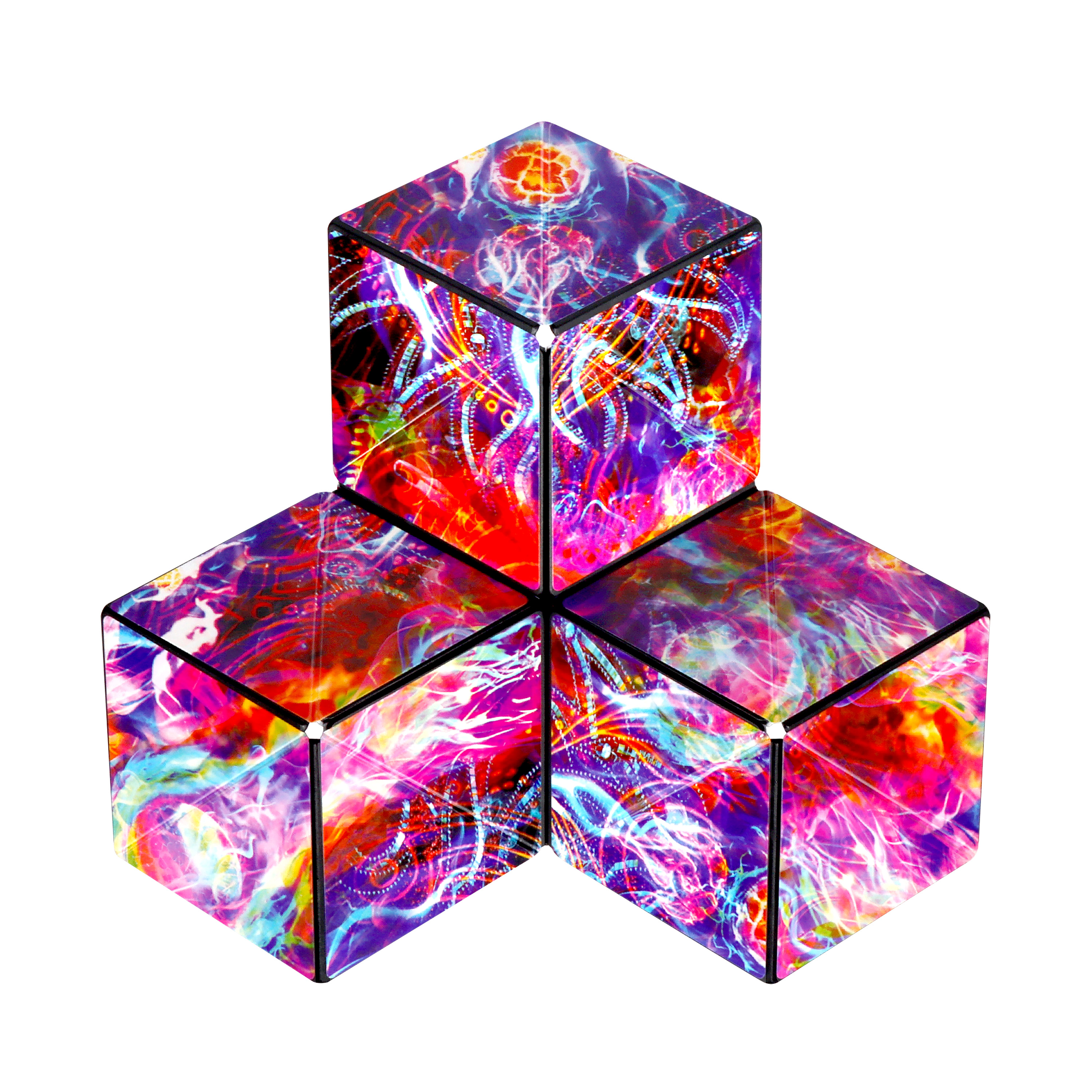 Shashibo® Magnetic Puzzle Cube - Fire