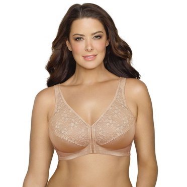 Exquisite Form #9600565 FULLY Soutien-gorge de posture à couverture complète, sans armature, fermeture sur le devant, dentelle