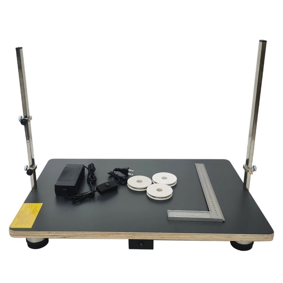Hot Wire Foam Cutter Styrofoam Cutting Machine Adjustable Angle for Foam Sponge EPE Ribbon KT Board 110V