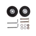 thumbnail image 2 of 2 Pcs Roues de Valise Remplacement Roues Solides Roulettes Roues Capacité de Charge Universelle Caoutchouc 43mm, 2 of 9