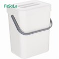 thumbnail image 1 of Stackable kitchen recycling bin, with handle and removable lid, easy to clean, accessories included, 1 of 5