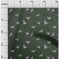 thumbnail image 1 of oneOone Cotton Flex Fabric Bird Ikat Print Fabric By The Yard 40 Inch Wide, 1 of 3