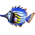 thumbnail image 1 of Fwttom Poisson Simulé en Fer à Longue Bouche Poisson Suspension Murale Décoration Murale en Métal Pendentif Produits en Métal, 1 of 2
