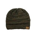 thumbnail image 1 of Gravity Threads Tuque Douce en Tricot Confetti, Olive, 1 of 1