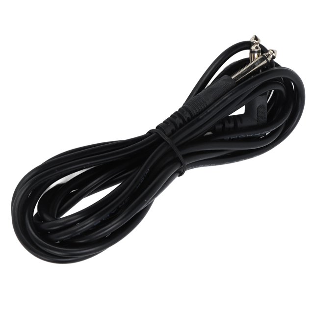Cordon de Patch pour Guitares, Câble d'Ampli Guitare Portable Stable pour Performance Tête Droite et Tête Inclinée