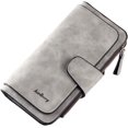 thumbnail image 1 of Women's PU Leather Zippered Wallet Large Capacity Elegant, 1 of 1