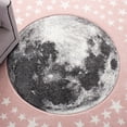 thumbnail image 3 of Safavieh Carousel Kids Moon in the Stars Area Rug, 3 of 9