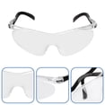 thumbnail image 4 of EIGTHTAIL Lunettes de Sécurité pour Enfants Transparentes Anti-Buée à Griffes pour Travail Construction Charpentier, 4 of 10