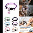 thumbnail image 4 of Fragmented Cat Ribbon Cat Collar Fresh Little Fragmented Cat Ribbon Cat Collar, 4x14x2 cm, Purple, 4 of 9