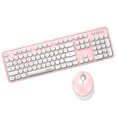 thumbnail image 1 of Amdohai Cordless Mechanical Keyboard Round Keyboard Office Desktop Keyboard and Set, 1 of 7