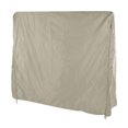 thumbnail image 3 of Table Dustproof Cover, Lightweight Beige Table Tennis Table Dust Cover Waterproof 190 Silver Coated Polyester Taffeta  For Courtyard, 3 of 8