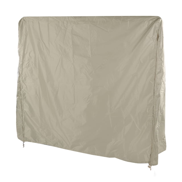 Table Tennis Table Dust Cover, Table Dustproof Cover Breathability Sun Protection Beige For Courtyard