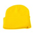 thumbnail image 2 of Bérets à Moins de 5 $ Jaune Unisexe Bonnet Tricoté Automne et Hiver Couple Simple Bonnet à Enfiler, 2 of 8