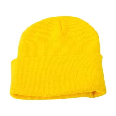 Bonnet pour Femmes, Baberdicy Chapeau Tricoté Unisexe Automne et Hiver Couple Simple Pull Chapeau d'Hiver