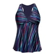 thumbnail image 4 of Lixiuxyad Womens Tankini Tops Racerback Swim Tops Flowy Bathing Suit Tops Swimsuit Tops No Bottom,Black, 4 of 4
