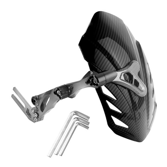 funtasica Garde-Boue Arrière de Moto Accessoires de Protection Protecteur Élégant