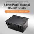 thumbnail image 3 of Label 80mm Embedded Thermal Printer Module with TTL+RS232+USB Connections Supports ESC/POS Commands 72mm Printing Width 180mm/s Speed Auto Paper Cutter Compatible with, 3 of 7