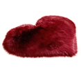 thumbnail image 4 of Wool Imitation Sheepskin Rugs Faux Fur Non Slip Bedroom Shaggy Carpet Mats, 4 of 7