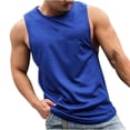thumbnail image 1 of fatyb Mens Workout Tank Tops Breathable Sleeveless Athletic Tshirts Gym Running Bodybuilding Tee Tops, 1 of 3