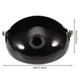 thumbnail image 1 of Couvercle de Phare Rond en Fer 7.5 X 3.5 Pouces pour Moto, Modification de Phare LED, Boîtier de Lampe Frontale pour Moto 7 Pouces, 1 of 7