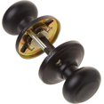 thumbnail image 2 of Troy Matte Front Door Knob with Lock and Key Exterior/Interior Door Handles with Lock Keyed Entry Door Knobs for Front Door Bedroom Bathroom & Office Traditional Home Décor, 2 of 6
