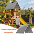 thumbnail image 3 of Set Replacement Tarp 52x90 Inches 210D Cloth Rainproof Sunproof UV Resistant Easy Installation for Outdoor Playset All Seasons, 3 of 4