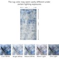 thumbnail image 2 of JV Home Runner Rug Elegance Grey Blue 2'7" x 5' Washable Rugs Anti Slip, 2 of 8